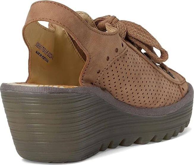 FLY LONDON Yuta617Fly Women's Shoes Silver/Plomo : EU 37 (US Women's 6.5-7) M, Leather - Image 10