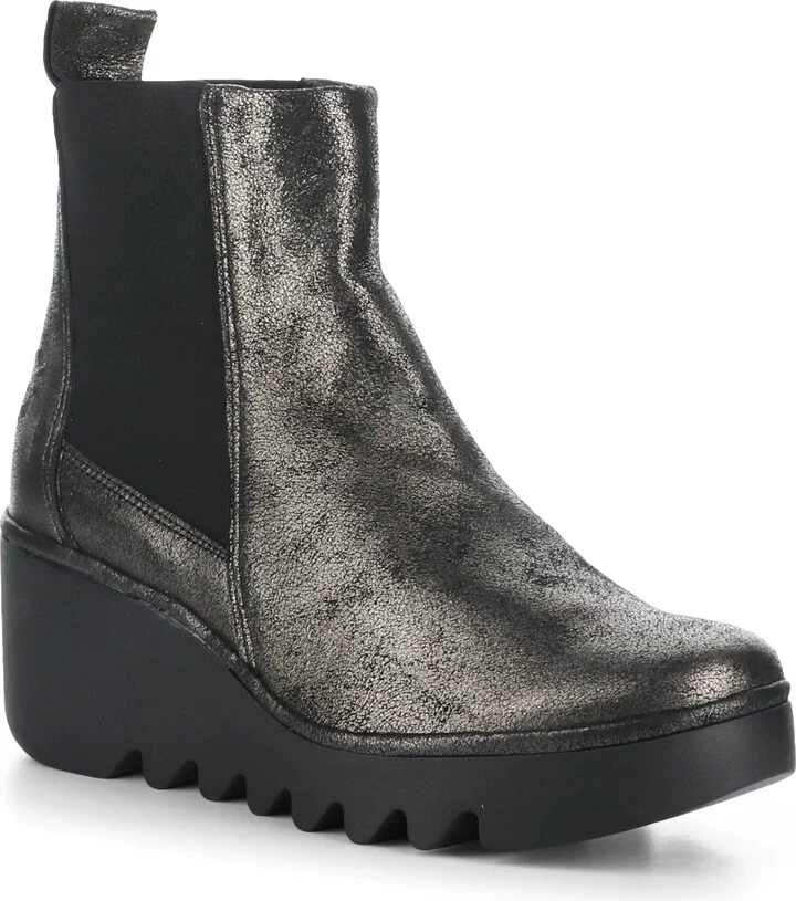 Fly Long Bagu Wedge Chelsea Boot