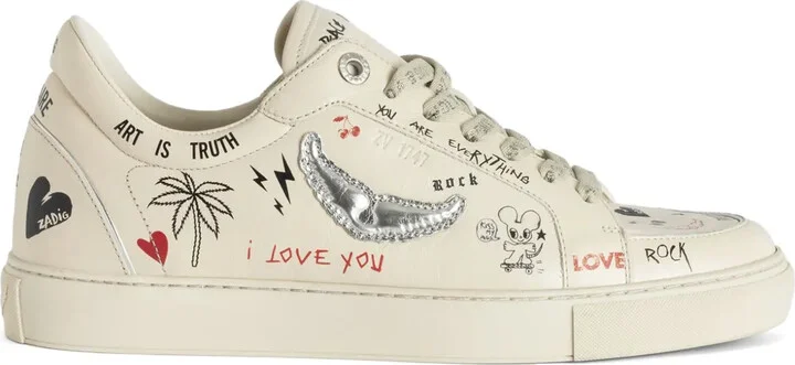 Fly On Love Tag trainers