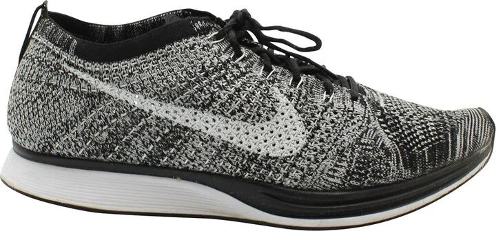 Flyknit Racer Sneaker in Oreo Grey Synthetic