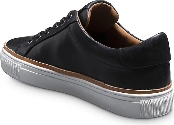 Flynn Leather Low Top Sneakers - Image 3