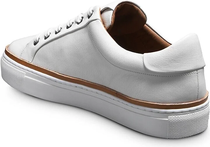 Flynn Leather Platform Sneakers - Image 3