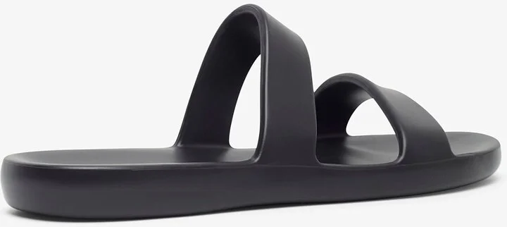 Foam black rubber sandals - Image 3