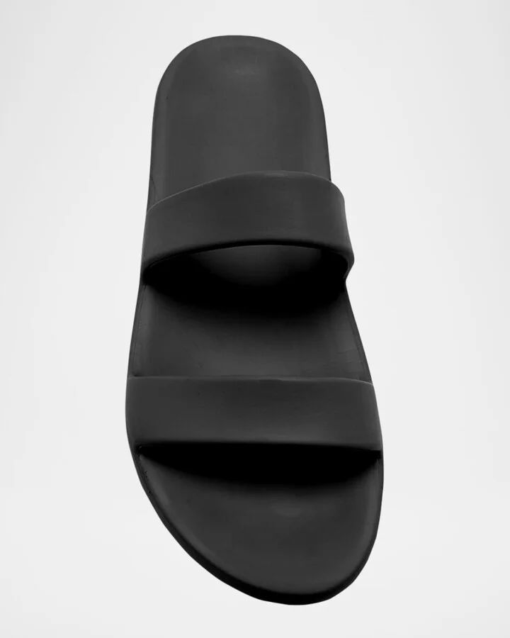Foam Rubber Dual-Band Slide Sandals - Image 2