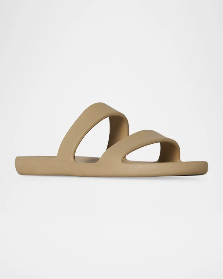 Foam Rubber Dual-Band Slide Sandals - Image 5