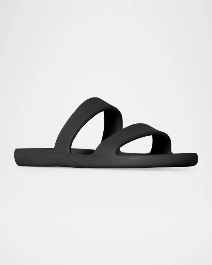 Foam Rubber Dual-Band Slide Sandals - Image 6
