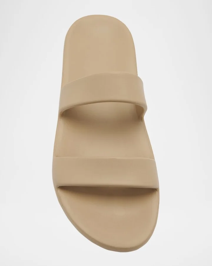 Foam Rubber Dual-Band Slide Sandals - Image 9