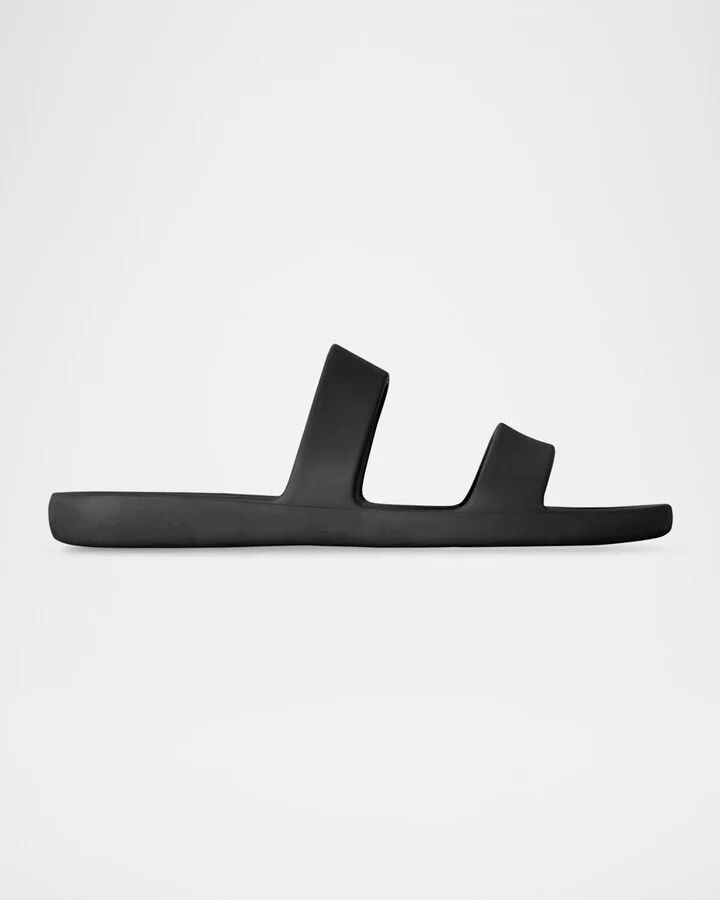 Foam Rubber Dual-Band Slide Sandals