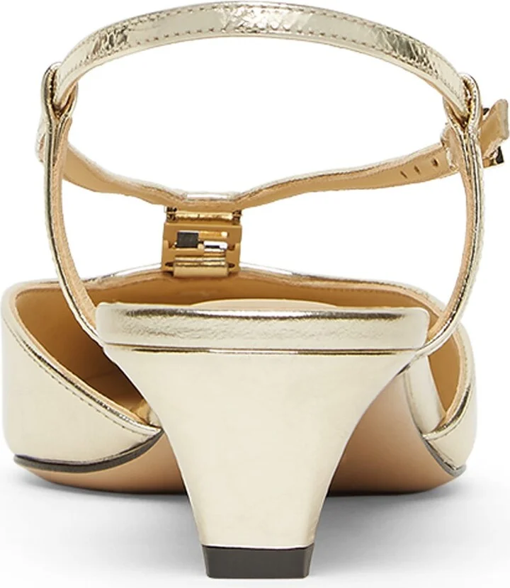 Fold Kitten Heel Pump - Image 7
