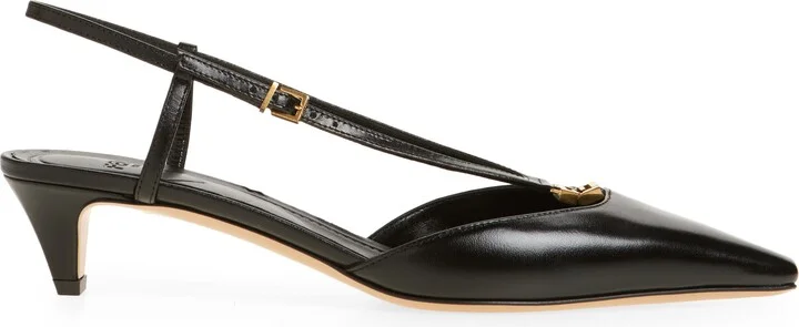 Fold Kitten Heel Slingback Pump - Image 3