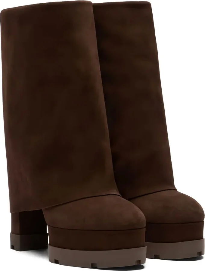 Fold-Over Platform Boots - Image 2