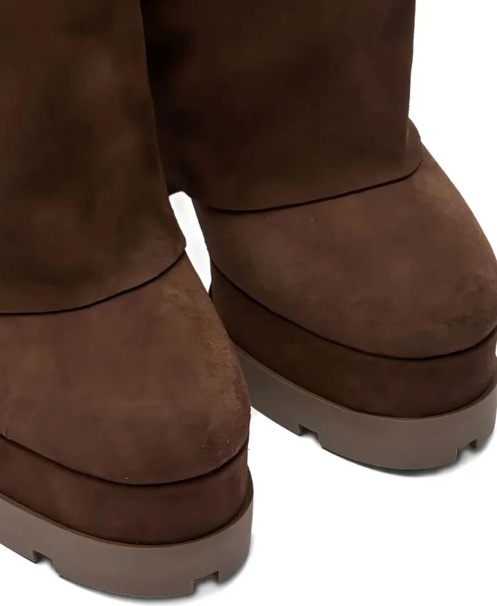 Fold-Over Platform Boots - Image 3