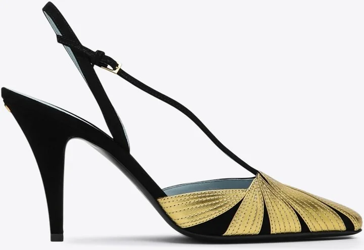 Foliefoliage 90 Slingback Pumps