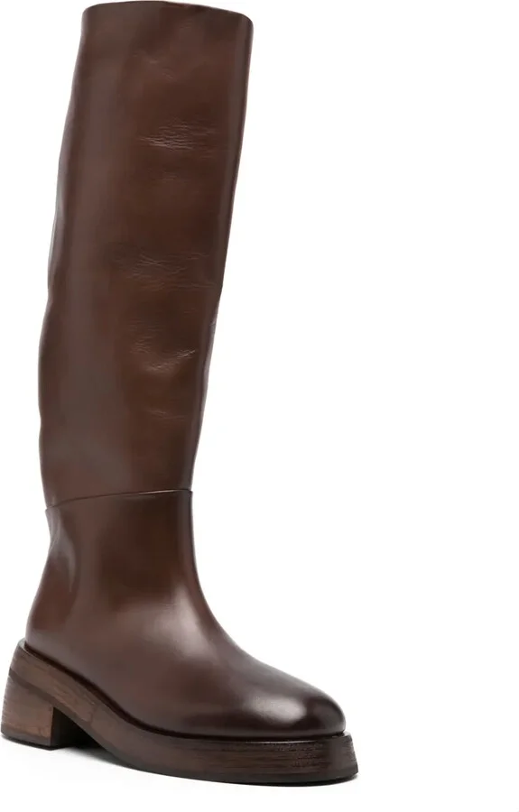Fondello 65mm leather boots - Image 2