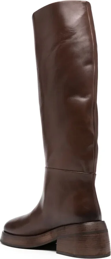 Fondello 65mm leather boots - Image 3