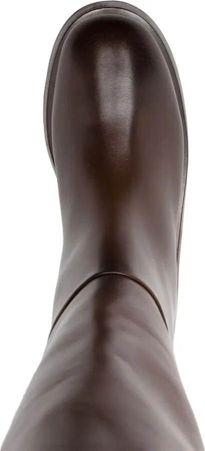 Fondello 65mm leather boots - Image 4