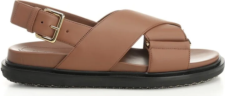 Footbed Sandals Brown