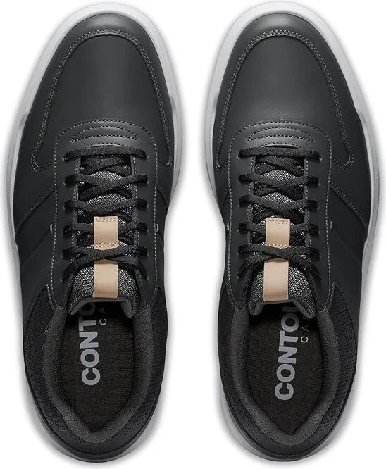 FootJoy Contour Casual Golf Shoes Men's Golf Shoes Charcoal 1 : 7 M, Leather - Image 2