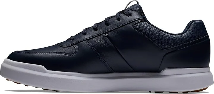 FootJoy Contour Casual Golf Shoes Men's Golf Shoes Navy/White 1 : 7 M, Leather - Image 4