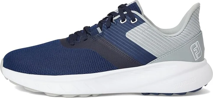 FootJoy FJ Flex Golf Shoes Men's Golf Shoes Navy/Grey : 7.5 M - Image 6