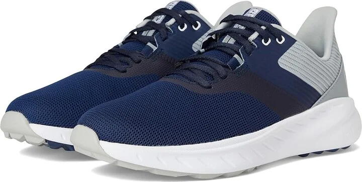 FootJoy FJ Flex Golf Shoes Men's Golf Shoes Navy/Grey : 7.5 M