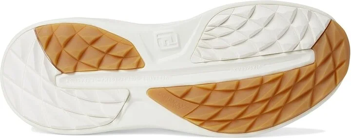 FootJoy FJ Flex Golf Shoes Women's Shoes White/Beige : 5.5 M, Rubber/Textile - Image 3
