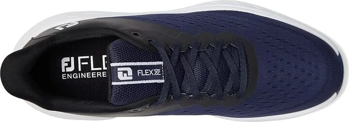 FootJoy FJ Flex XP Golf Shoes- Previous Season Men's Golf Shoes Navy/Blue : 9.5 M, Textile/Synthetic - Image 2