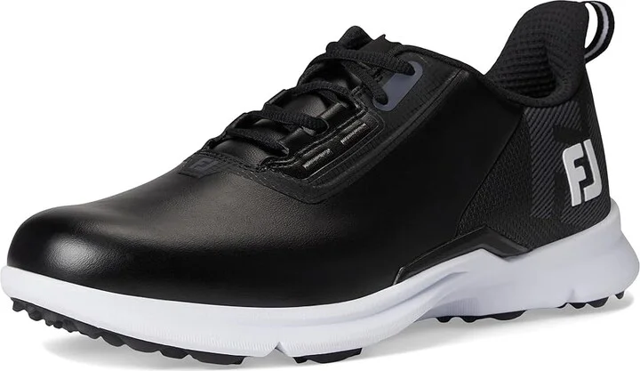 FootJoy FJ Fuel Golf Shoes- Previous Season Men's Shoes Black/Black/White : 9.5 M, Synthetic - Image 5