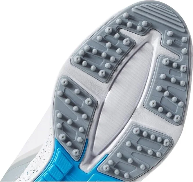 FootJoy FJ Fuel Golf Shoes- Previous Season Men's Shoes White/Grey : 9 M, Synthetic - Image 5