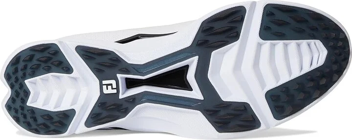 FootJoy FJ Fuel Golf Shoes- Previous Season Men's Shoes White/White/Black : 12 M, Synthetic - Image 3