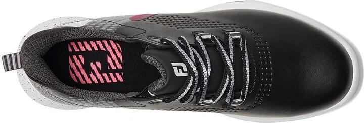 FootJoy FJ Fuel Golf Shoes - Previous Season Women's Shoes Black/Grey/Hot Pink : 5 M - Image 2