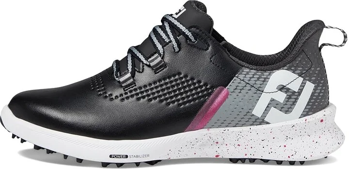 FootJoy FJ Fuel Golf Shoes - Previous Season Women's Shoes Black/Grey/Hot Pink : 5 M - Image 5