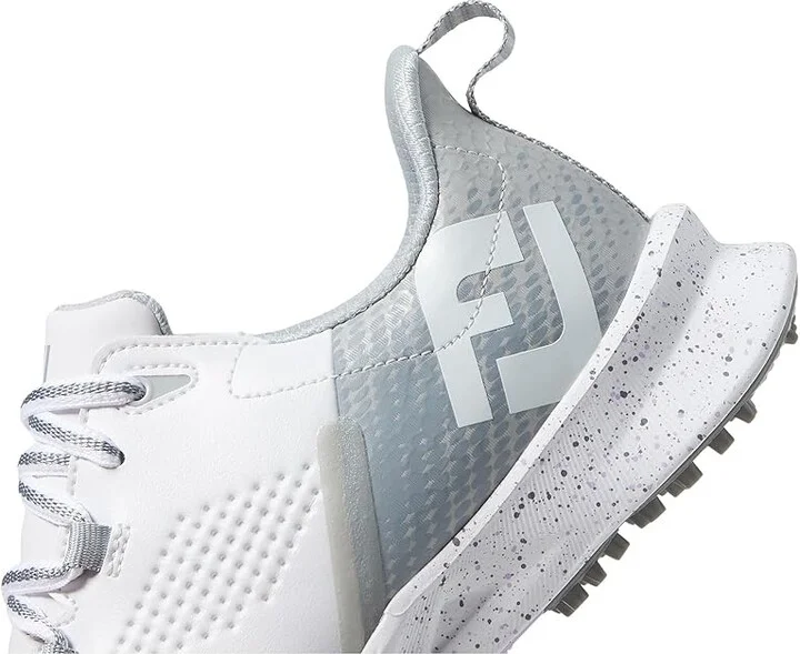 FootJoy FJ Fuel Golf Shoes - Previous Season Women's Shoes White/Grey/Lilac : 5 M - Image 4