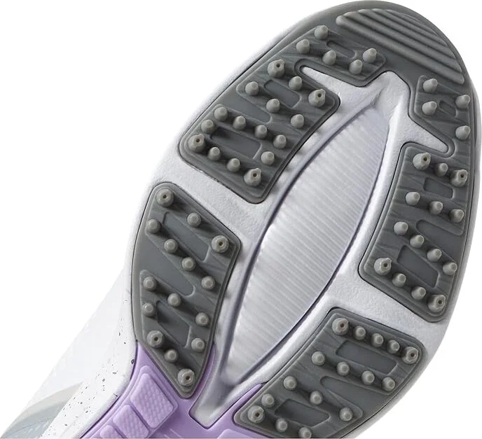 FootJoy FJ Fuel Golf Shoes - Previous Season Women's Shoes White/Grey/Lilac : 5 M - Image 5