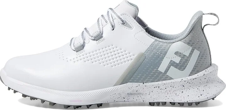 FootJoy FJ Fuel Golf Shoes - Previous Season Women's Shoes White/Grey/Lilac : 5 M - Image 6