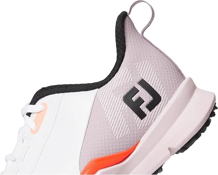 FootJoy FJ Fuel Golf Shoes - Previous Season Women's Shoes White/Pink/Coral : 7.5 M - Image 7