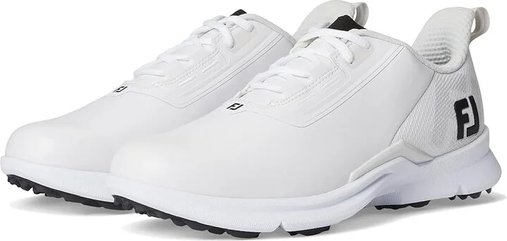 FootJoy FJ Fuel Golf Shoes - Previous Season Women's Shoes White/White/Black : 7.5 M