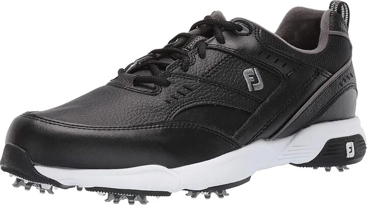 FootJoy FJ Golf Sneaker Men's Shoes Black : 9.5 M, Leather - Image 2