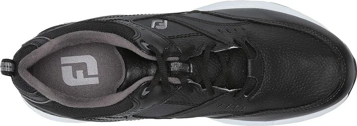FootJoy FJ Golf Sneaker Men's Shoes Black : 9.5 M, Leather - Image 3