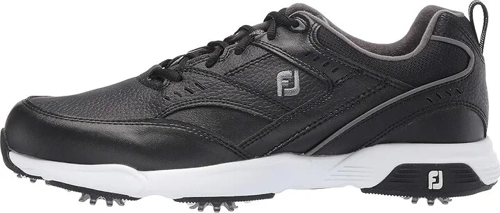FootJoy FJ Golf Sneaker Men's Shoes Black : 9.5 M, Leather - Image 7