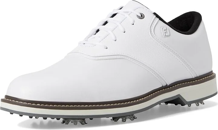 FootJoy FJ Originals Golf Shoes Men's Shoes White/White : 10 M, Synthetic - Image 5