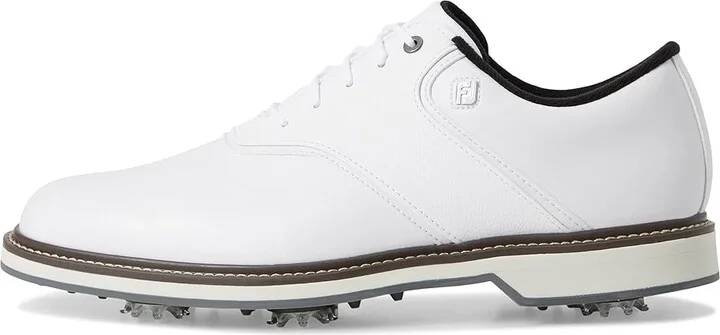 FootJoy FJ Originals Golf Shoes Men's Shoes White/White : 10 M, Synthetic - Image 6