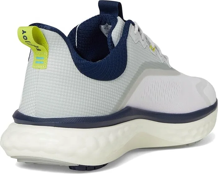 FootJoy FJ Quantum Golf Shoes Men's Shoes White/Grey/Blue : 8.5 M, Rubber - Image 4