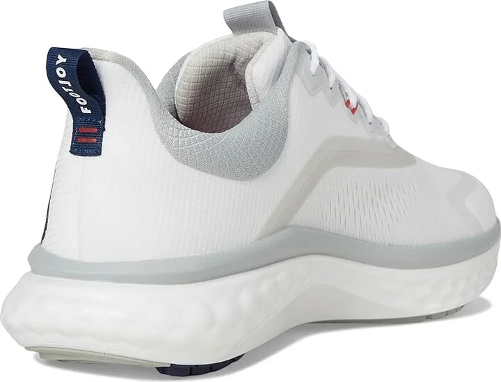 FootJoy FJ Quantum Golf Shoes Men's Shoes White/White/Grey : 10.5 M, Rubber - Image 4