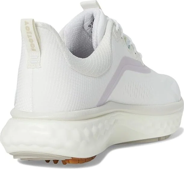 FootJoy FJ Quantum Golf Shoes Women's Golf Shoes Cream/Purple/Blue : 8.5 M, Rubber/Synthetic - Image 4