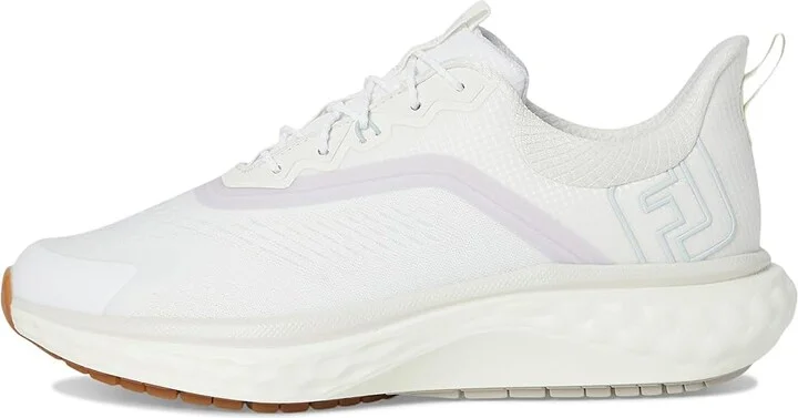 FootJoy FJ Quantum Golf Shoes Women's Golf Shoes Cream/Purple/Blue : 8.5 M, Rubber/Synthetic - Image 6