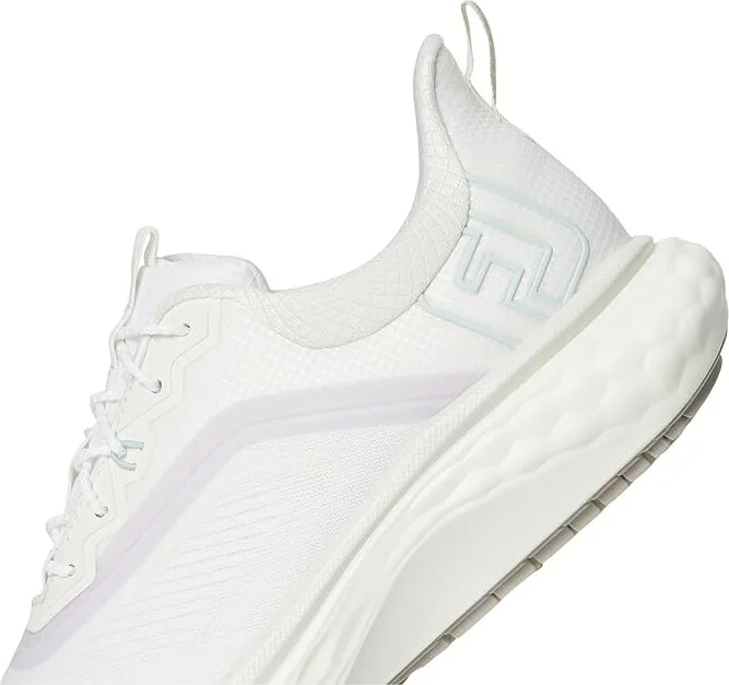 FootJoy FJ Quantum Golf Shoes Women's Golf Shoes Cream/Purple/Blue : 8.5 M, Rubber/Synthetic - Image 7