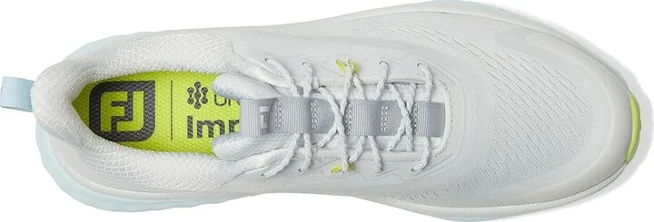FootJoy FJ Quantum Golf Shoes Women's Golf Shoes Grey/Grey/Blue : 7.5 M, Rubber/Synthetic - Image 2