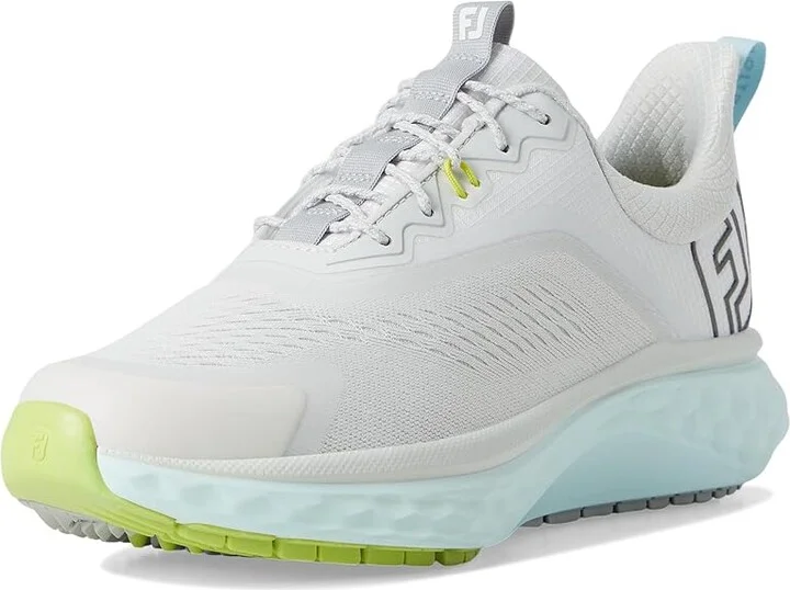 FootJoy FJ Quantum Golf Shoes Women's Golf Shoes Grey/Grey/Blue : 7.5 M, Rubber/Synthetic - Image 5