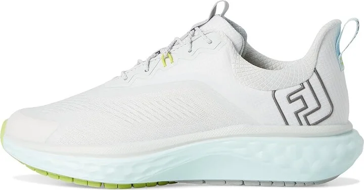 FootJoy FJ Quantum Golf Shoes Women's Golf Shoes Grey/Grey/Blue : 7.5 M, Rubber/Synthetic - Image 6